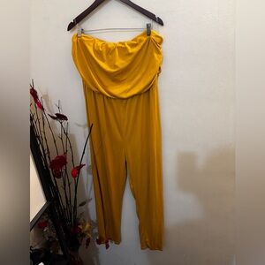 Elegant Yellow Jumpsuit